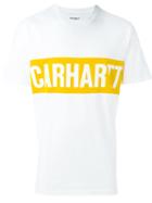 Carhartt Logo Print T-shirt, Men's, Size: S, White, Cotton