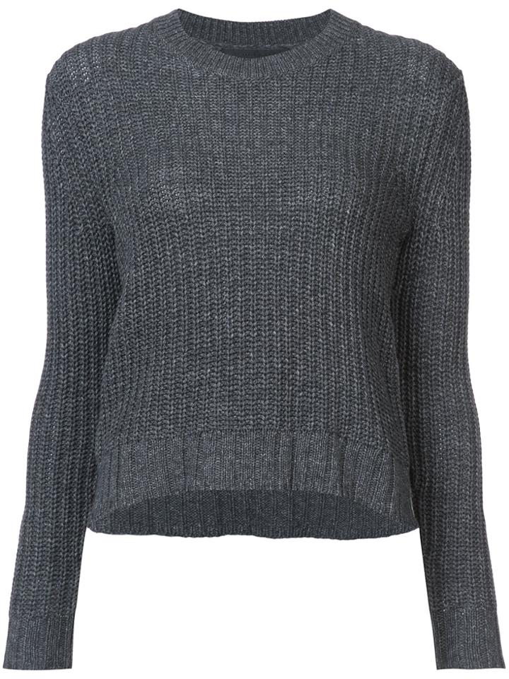 Jenni Kayne Chunky Knit Sweater - Grey