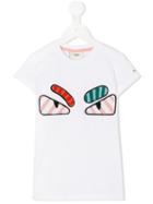 Fendi Kids - Faces T-shirt - Kids - Cotton - 7 Yrs, White