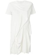 Rick Owens Drkshdw Asymmetric T-shirt - White