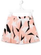 Msgm Kids Star Print Skirt, Girl's, Size: 12 Yrs, Pink/purple