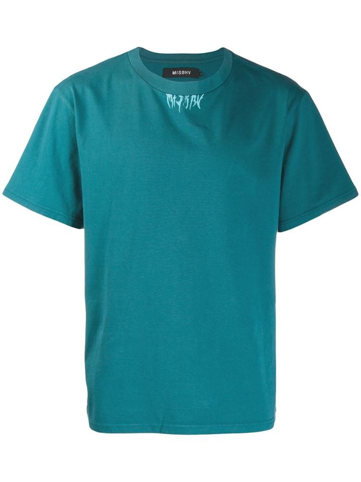Misbhv Rear Printed T-shirt - Blue