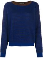 Phisique Du Role Geometric Pattern Jumper - Blue