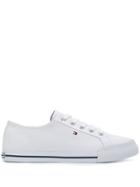 Tommy Hilfiger Essential Logo Sneakers - White