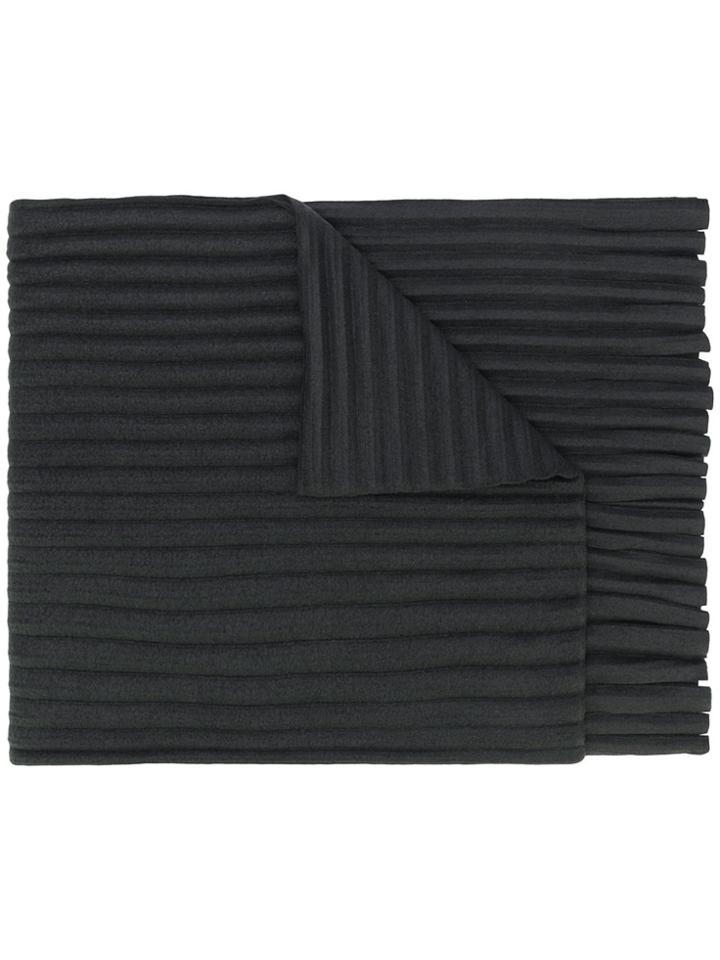 Homme Plissé Issey Miyake Pleated Scarf - Grey