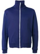 Golden Goose Deluxe Brand Fleece Zipped Jacket, Men's, Size: Large, Blue, Cotton/polyamide/polyester