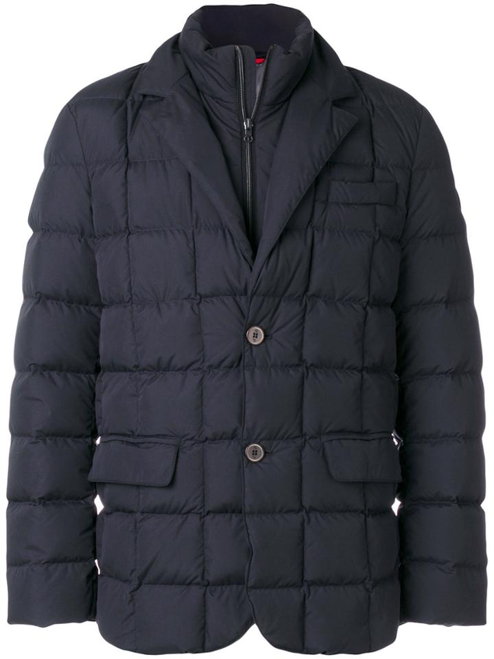 Fay Padded Blazer-style Jacket - Blue