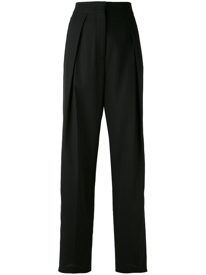 Jil Sander - Clemente Trousers - Women - Cotton/spandex/elastane/cupro - 34, Black, Cotton/spandex/elastane/cupro