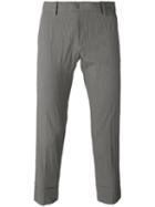 Paolo Pecora - Tailored Trousers - Men - Cotton/spandex/elastane - 46, Grey, Cotton/spandex/elastane