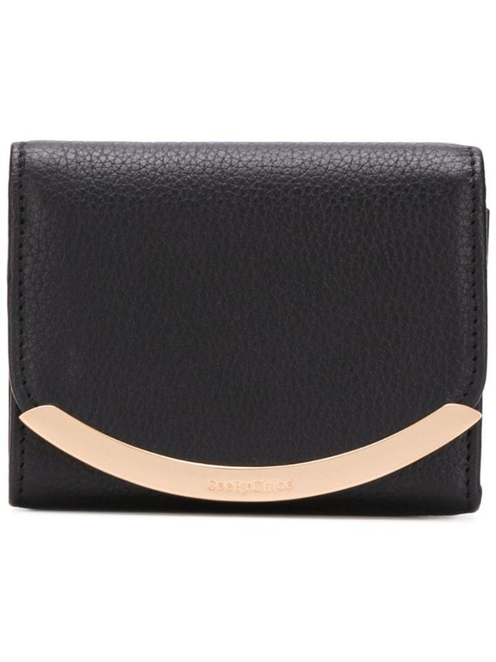 See By Chloé Folded Wallet - Black