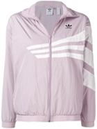 Adidas Logo Detail Track Jacket - Pink