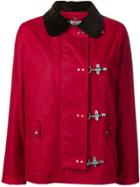 Fay Giaccone Corto 4 Ganci - Red