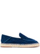 Loro Piana Suede Espadrilles - Blue