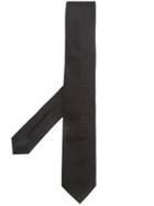 Givenchy Classic Ribbed Tie - Black