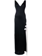 Galvan Laced Gown - Black