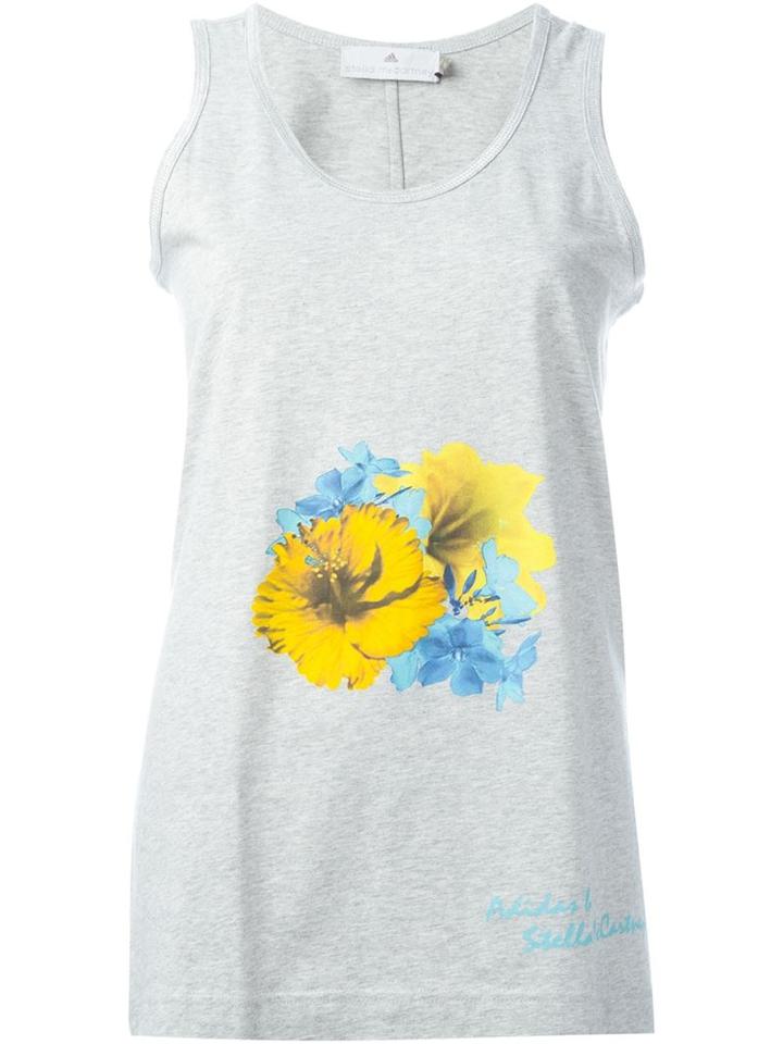 Adidas By Stella Mccartney Essentials Tank Top, Women's, Size: S, Grey, Cotton