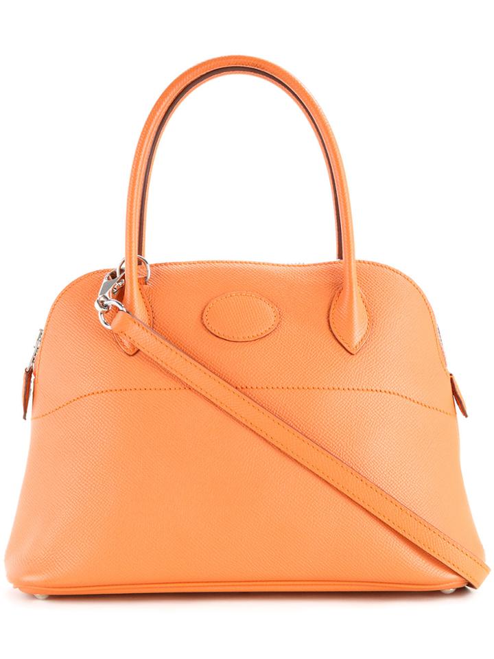 Hermès Vintage Bolide 27 Tote - Yellow & Orange