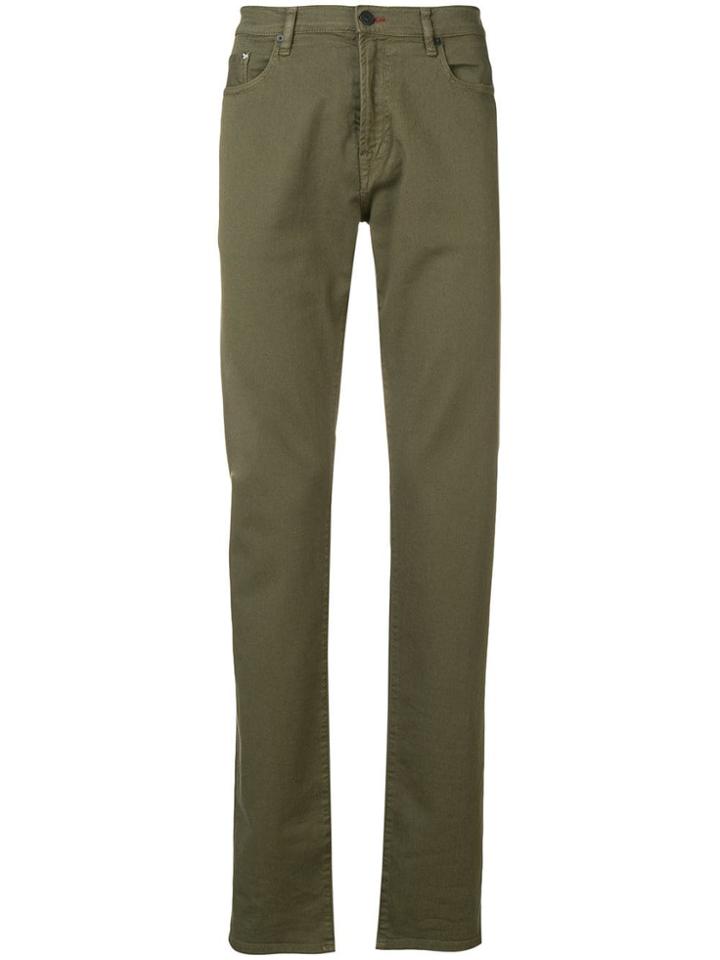 Ps Paul Smith Straight-leg Jeans - Green