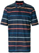 Paul & Shark Striped Polo Top - Blue
