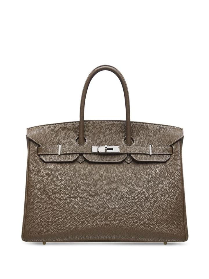 Hermès Pre-owned 35cm Birkin Bag - Grey