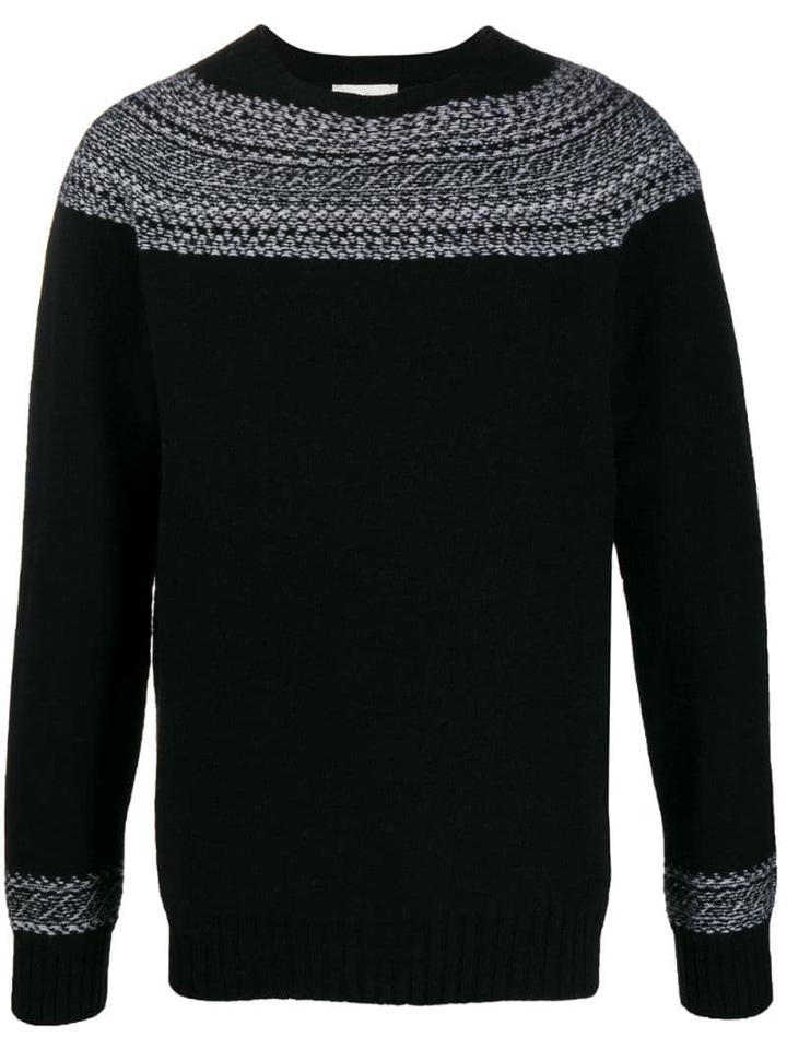 Officine Generale Seamless Crew Neck Jumper - Black