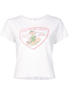 Re/done 'san Fernando Valley' T-shirt, Women's, Size: Large, White, Cotton
