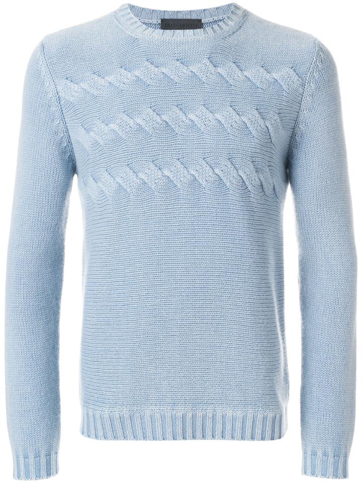 Iris Von Arnim Cashmere Knitted Jumper - Blue