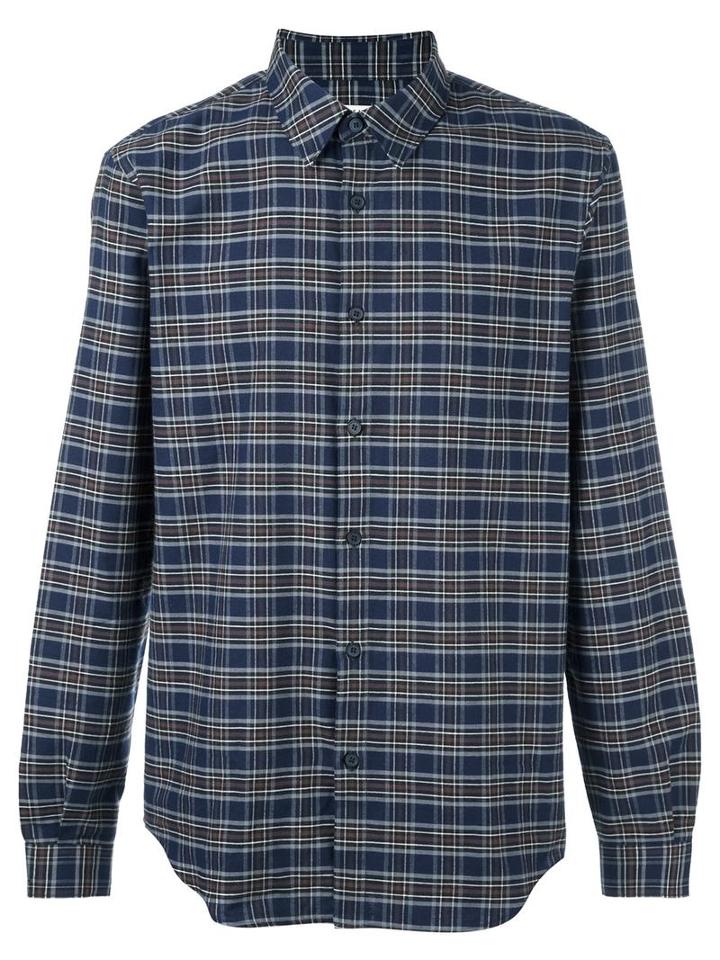 Éditions M.r 'st. Germain' Shirt, Men's, Size: 42, Brown, Cotton