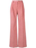 Acne Studios High-waisted Trousers - Pink