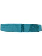 Brunello Cucinelli Stretch Silk Belt - Blue