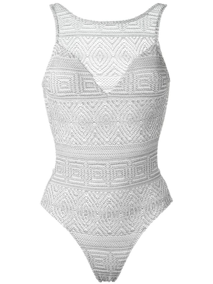 Lygia & Nanny Lace Swimsuit - Grey