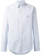 Polo Ralph Lauren Button-down Collar Shirt, Men's, Size: Large, Blue, Cotton