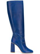 Red Valentino Red(v) Slip-on Boots - Blue