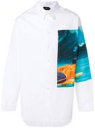 No21 Surfer Graphic Print Shirt - White