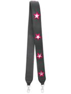 Les Petits Joueurs - Star Shoulder Strap - Women - Calf Leather - One Size, Women's, Black, Calf Leather