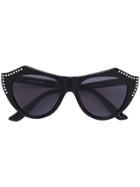 Mcq By Alexander Mcqueen Eyewear Cat Eye Sunglasses - Black