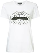 Markus Lupfer Sequined Lip T-shirt - White