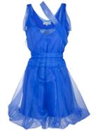Gloria Coelho Bell Shaped Dress - Blue