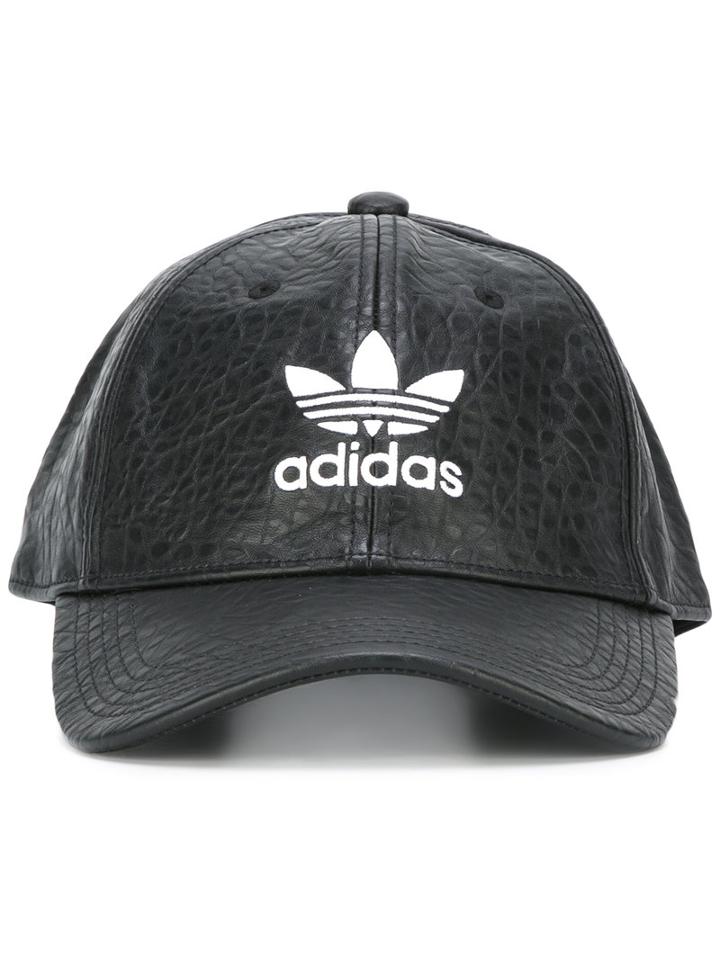 Adidas Originals Logo Hat, Women's, Black, Polyester/polyurethane