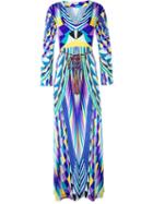 Etro Geometric Print Belted Dress