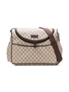 Gucci Kids Gg Supreme Changing Bag - Neutrals