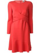 M Missoni Crossed Panel Flared Dress