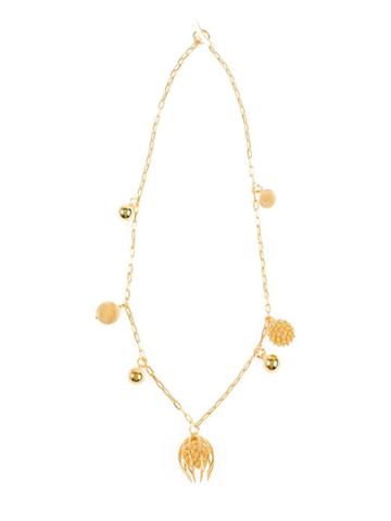 Soha Sardinia Textured Bead Necklace