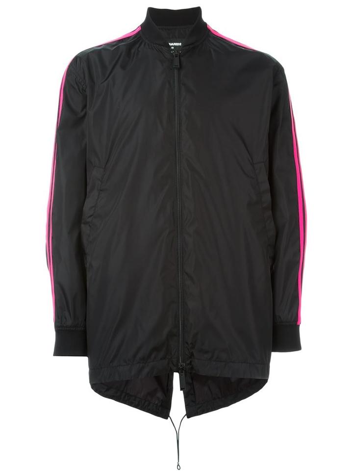 Dsquared2 Striped Sleeve Bomber Jacket