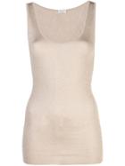 Brunello Cucinelli Slim-fit Vest Top - Gold