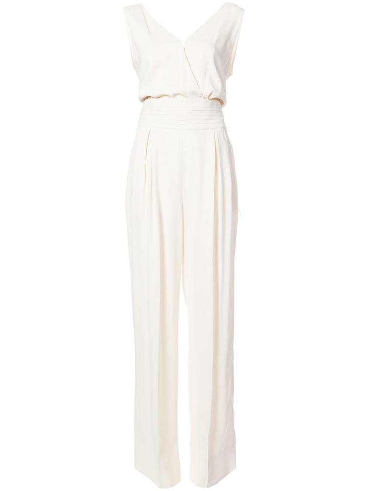 Maison Margiela - Slouched Jumpsuit - Women - Spandex/elastane/viscose - 38, White, Spandex/elastane/viscose