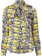 Moschino Legged Helmet Print Shirt