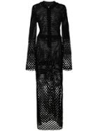 Proenza Schouler Lurex Open Stitch Dress - Metallic