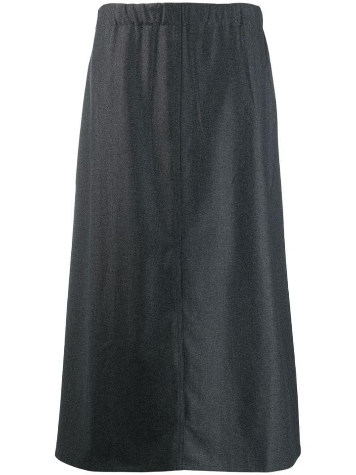 Sofie D'hoore Elastic Waist Skirt - Grey