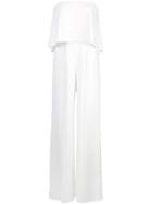 Jay Godfrey Tiered Top Jumpsuit - White